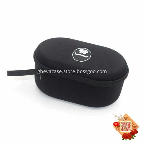 Black Portable EVA Storage Case for Back Shaver